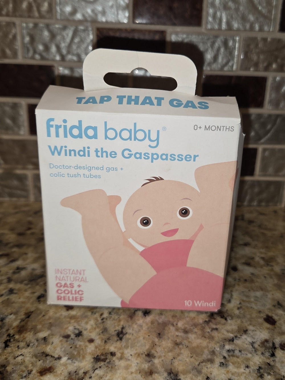 NWT frida baby Windi the Gasspasser Gas & Colic Relief Tubes 0+ Months